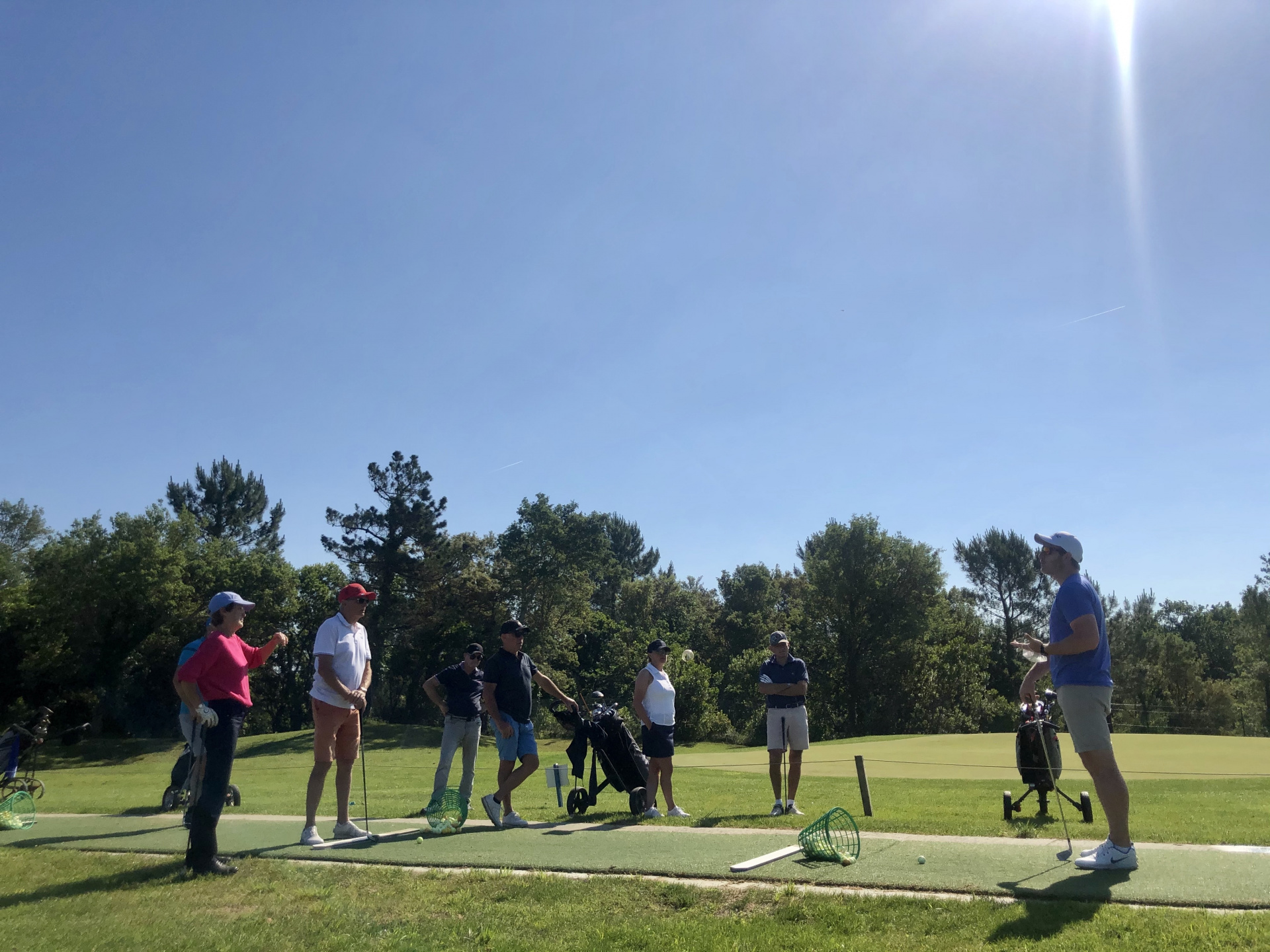 moliets golf course is undertaking rapid restoration efforts to bring its greens back to prime condition, ensuring a top-quality playing experience for golfers.